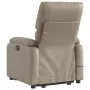 Sillón reclinable de masaje eléctrico cuero sintético capuchino by , Armchairs - Ref: Foro24-3204913, Price: 337,34 €, Discou...