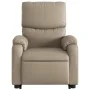 Sillón reclinable de masaje eléctrico cuero sintético capuchino by , Armchairs - Ref: Foro24-3204913, Price: 337,34 €, Discou...