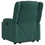 Sillón eléctrico reclinable elevable de tela verde oscuro by , Armchairs - Ref: Foro24-3205232, Price: 336,77 €, Discount: %