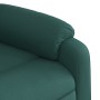 Elektrischer verstellbarer Aufstehsessel aus dunkelgrünem Stoff. von , Sessel - Ref: Foro24-3205232, Preis: 313,18 €, Rabatt: %