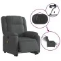 Sillón de masaje eléctrico reclinable elevable tela gris oscuro by , Armchairs - Ref: Foro24-3205239, Price: 365,11 €, Discou...