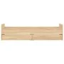 Sonoma oak bed frame with drawers 100x200 cm by , Beds and slatted bases - Ref: Foro24-3207366, Price: 155,49 €, Discount: %