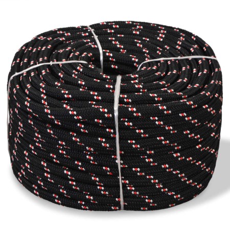 Cuerda marina de polipropileno 14 mm 250 m negra de vidaXL, Sogas y cuerdas metálicas - Ref: Foro24-143812, Precio: 139,74 €,...
