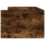 Smoked oak bed frame with drawers 90x200 cm by , Beds and slatted bases - Ref: Foro24-3207347, Price: 156,72 €, Discount: %