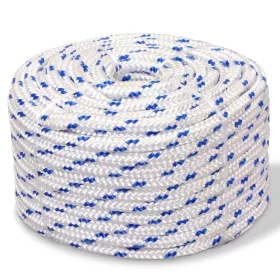 10 mm white 250 m polypropylene marine rope by vidaXL, Ropes and metal cords - Ref: Foro24-143802, Price: 75,30 €, Discount: %