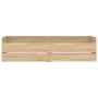 Sonoma oak bed frame with drawers 90x200 cm by , Beds and slatted bases - Ref: Foro24-3207345, Price: 171,44 €, Discount: %
