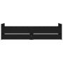 Bed frame with drawers black 90x190 cm by , Beds and slatted bases - Ref: Foro24-3207379, Price: 180,59 €, Discount: %