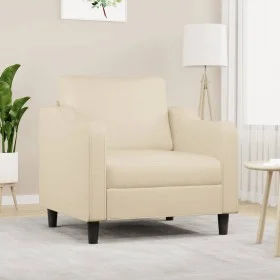 Sillón de tela color crema 60 cm by , Sofas - Ref: Foro24-359345, Price: 184,59 €, Discount: %