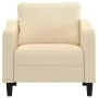 Cremefarbener Stoffsessel, 60 cm. von , Sofas - Ref: Foro24-359345, Preis: 184,59 €, Rabatt: %