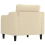 Cremefarbener Stoffsessel, 60 cm. von , Sofas - Ref: Foro24-359345, Preis: 184,59 €, Rabatt: %