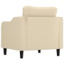 Sillón de tela color crema 60 cm de , Sofás - Ref: Foro24-359345, Precio: 143,57 €, Descuento: %