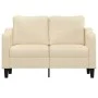 Sofá de 2 plazas de tela color crema 120 cm by , Sofas - Ref: Foro24-359353, Price: 198,71 €, Discount: %