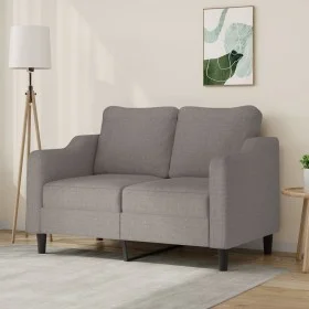 Zweiplätziges Sofa aus grauem Taupe-Stoff, 140 cm. von , Sofas - Ref: Foro24-359358, Preis: 211,90 €, Rabatt: %