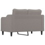 Zweiplätziges Sofa aus grauem Taupe-Stoff, 140 cm. von , Sofas - Ref: Foro24-359358, Preis: 203,55 €, Rabatt: %