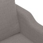 Zweiplätziges Sofa aus grauem Taupe-Stoff, 140 cm. von , Sofas - Ref: Foro24-359358, Preis: 203,55 €, Rabatt: %