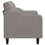 Zweiplätziges Sofa aus grauem Taupe-Stoff, 140 cm. von , Sofas - Ref: Foro24-359366, Preis: 222,04 €, Rabatt: %