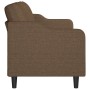 Dreisitziges braunes Stoffsofa, 180 cm. von , Sofas - Ref: Foro24-359370, Preis: 328,79 €, Rabatt: %