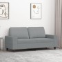 Sofá de 2 plazas de tela gris claro 140 cm de , Sofás - Ref: Foro24-359391, Precio: 284,60 €, Descuento: %
