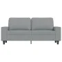 Zweiplätziges Sofa aus hellgrauem Stoff, 140 cm. von , Sofas - Ref: Foro24-359391, Preis: 279,79 €, Rabatt: %