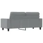 Zweiplätziges Sofa aus hellgrauem Stoff, 140 cm. von , Sofas - Ref: Foro24-359391, Preis: 279,79 €, Rabatt: %