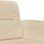 Sofá de 2 plazas de tela de microfibra color crema 120 cm by , Sofas - Ref: Foro24-359559, Price: 227,36 €, Discount: %