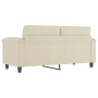 Zweisitziges Kunstledersofa in Cremefarbe, 140 cm. von , Sofas - Ref: Foro24-359584, Preis: 287,30 €, Rabatt: %