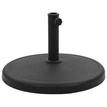 Runder schwarzer Polyresin-Sonnenschirmständer, 19 kg von vidaXL, Schirmständer - Ref: Foro24-45197, Preis: 67,30 €, Rabatt: %