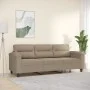 Dreisitzer-Sofa aus grauem Taupe-Mikrofaserstoff, 180 cm. von , Sofas - Ref: Foro24-359567, Preis: 356,09 €, Rabatt: %