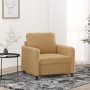 Sillón de terciopelo marrón 60 cm by , Sofas - Ref: Foro24-359429, Price: 121,30 €, Discount: %