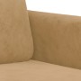 Sillón de terciopelo marrón 60 cm by , Sofas - Ref: Foro24-359429, Price: 121,30 €, Discount: %