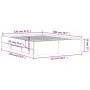 Sonoma oak engineered wood bed with drawers 120x200 cm by , Beds and slatted bases - Ref: Foro24-3207282, Price: 251,56 €, Di...