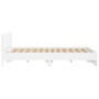 Weißer Bettrahmen mit Kopfteil 160x200 cm von , Betten und Lattenroste - Ref: Foro24-3207469, Preis: 150,61 €, Rabatt: %