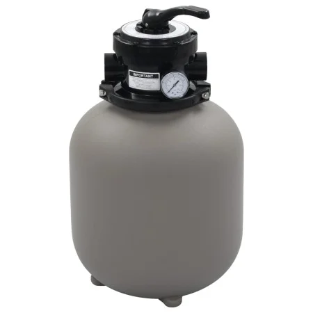 Pool sand filter with 4-position gray valve, 350 mm. by vidaXL, Pool and spa filters - Ref: Foro24-91725, Price: 167,63 €, Di...