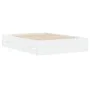 Cama con cajones madera de ingeniería blanco 120x200 cm de , Camas y somieres - Ref: Foro24-3207280, Precio: 261,72 €, Descue...