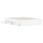 Cama con cajones madera de ingeniería blanco 120x200 cm de , Camas y somieres - Ref: Foro24-3207280, Precio: 261,72 €, Descue...