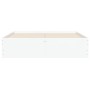 Cama con cajones madera de ingeniería blanco 120x200 cm de , Camas y somieres - Ref: Foro24-3207280, Precio: 267,98 €, Descue...