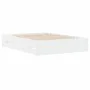 Cama con cajones madera de ingeniería blanco 120x200 cm de , Camas y somieres - Ref: Foro24-3207280, Precio: 261,72 €, Descue...
