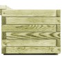 Gartenbank mit Pflanzgefäßen aus imprägniertem Kiefernholz von vidaXL, Töpfe und Pflanzgefäße - Ref: Foro24-44949, Preis: 103...
