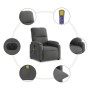 Sillón reclinable masaje eléctrico tela microfibra gris oscuro by , Armchairs - Ref: Foro24-3204924, Price: 317,38 €, Discoun...
