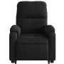 Sillón reclinable de masaje elevable tela de microfibra negro by , Armchairs - Ref: Foro24-3204939, Price: 301,37 €, Discount: %