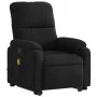 Elektrischer, verstellbarer, aufklappbarer Massagesessel aus schwarzem Stoff. von , Sessel - Ref: Foro24-3204953, Preis: 351,...