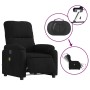 Sillón masaje eléctrico reclinable elevable tela negro by , Armchairs - Ref: Foro24-3204953, Price: 331,76 €, Discount: %