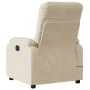 Elektrischer Massage-Fernsehsessel aus Mikrofaserstoff in Cremefarbe. von , Sessel - Ref: Foro24-3204926, Preis: 296,40 €, Ra...