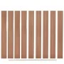 Tableros de valla de repuesto 9 uds WPC marrón 170 cm de vidaXL, Paneles de vallas - Ref: Foro24-45039, Precio: 179,23 €, Des...