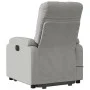 Sillón masaje eléctrico reclinable elevable tela gris claro de , Sillones - Ref: Foro24-3204951, Precio: 363,47 €, Descuento: %
