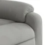Sillón masaje eléctrico reclinable elevable tela gris claro de , Sillones - Ref: Foro24-3204951, Precio: 363,47 €, Descuento: %