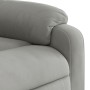 Sillón masaje eléctrico reclinable elevable tela gris claro by , Armchairs - Ref: Foro24-3204951, Price: 352,68 €, Discount: %