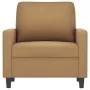 Brauner Samtsessel, 60 cm. von , Sofas - Ref: Foro24-359186, Preis: 134,13 €, Rabatt: %