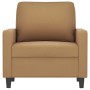 Sillón de terciopelo marrón 60 cm by , Sofas - Ref: Foro24-359186, Price: 136,20 €, Discount: %