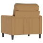 Sillón de terciopelo marrón 60 cm by , Sofas - Ref: Foro24-359186, Price: 136,20 €, Discount: %